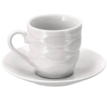 TAZZA CAFFE PORCELLANA CERCHI Pz 6 AD