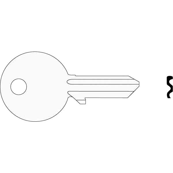 CHIAVE CILINDRI 3 SPINE DX 01330-00-1 CISA