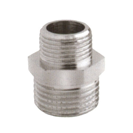 NIPPLO RIDOTTO OTTONE CR M1/4"-M3/8" Pz 2 GEMAC