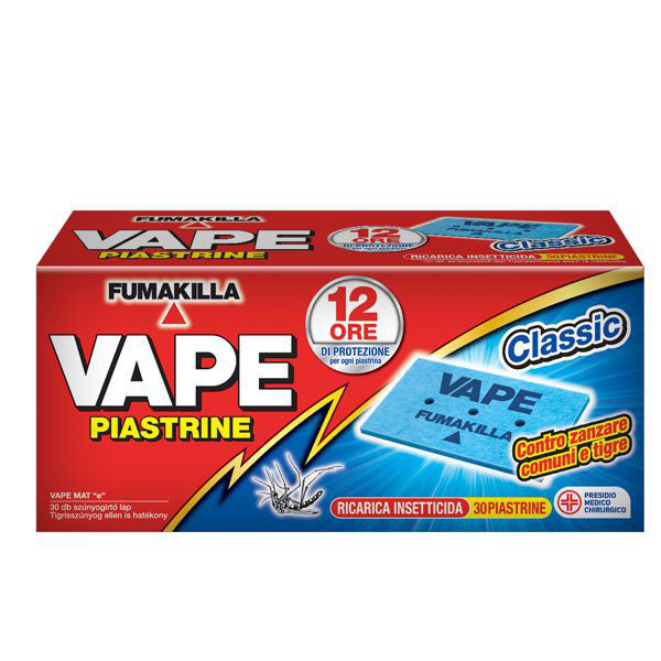 PIASTRINE ELETTROEMANATORI CLASSIC Pz 30 VAPE