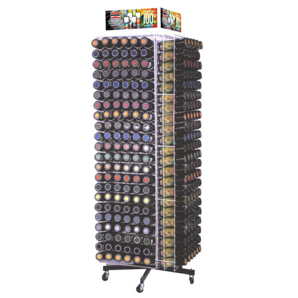 ESPOSITORE SMALTO SPRAY POSTI 528 VUOTO AREXONS