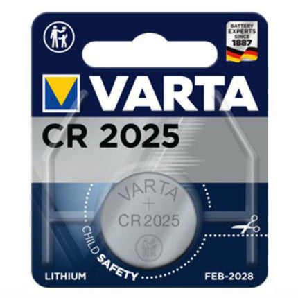 PILA BOTTONE LITIO V.3 CR2025 VARTA