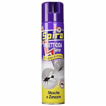 INSETTICIDA MOSCHE/ZANZARE LIMONE ml 400 SPIRA