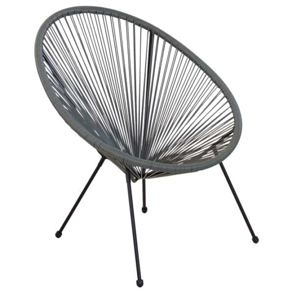 SEDIA ACCIAIO RELAX CORDE VETTE 11284