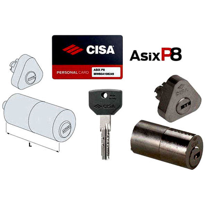 CILINDRO APP.TONDO DOPPIO 55 0Q149-00-0 CISA