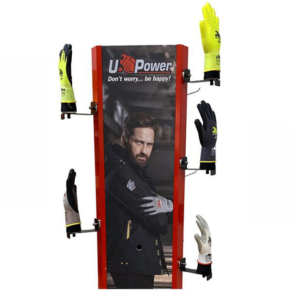 KIT MANI ESPOSITORE GUANTI TERRA Pz 5 UPOWER