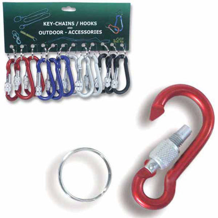 PORTACHIAVI MOSCHETTONE LOCK 6 Pz 12 GEIT