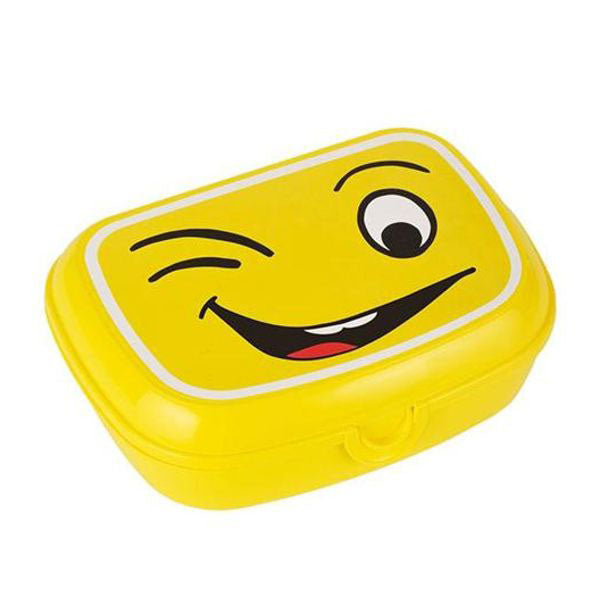 CONTENITORE MERENDA HUMOR cm 19x13,5 h 6 BAMA