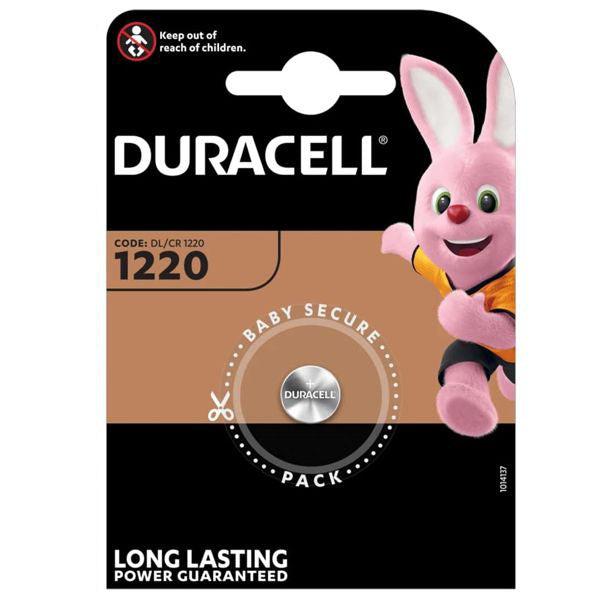 PILA BOTTONE LITIO DL1220 DURACELL