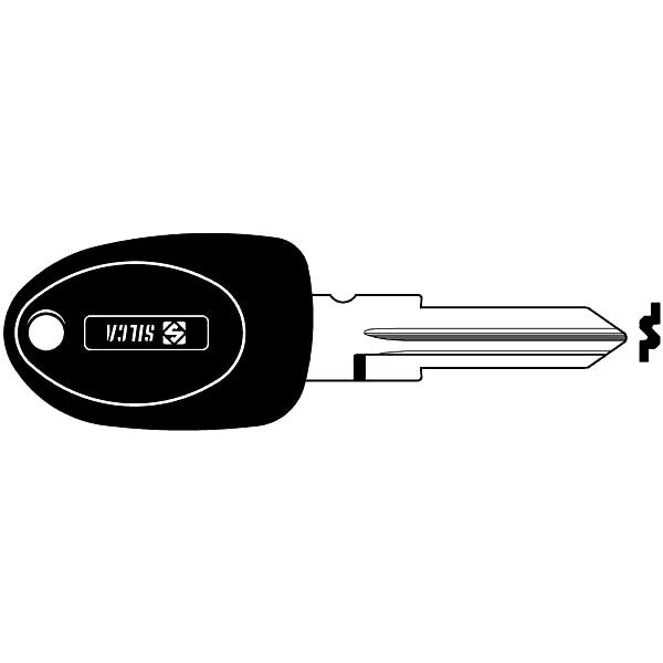 GT15RAT5 CHIAVE TRANSPONDER FIAT