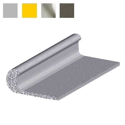 ALLUMINIO UNGHIETTA mm 18x1,0 h 200 ARGENTO