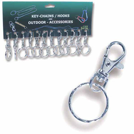 PORTACHIAVI MOSCHETTONE MINI Pz 12 GEIT