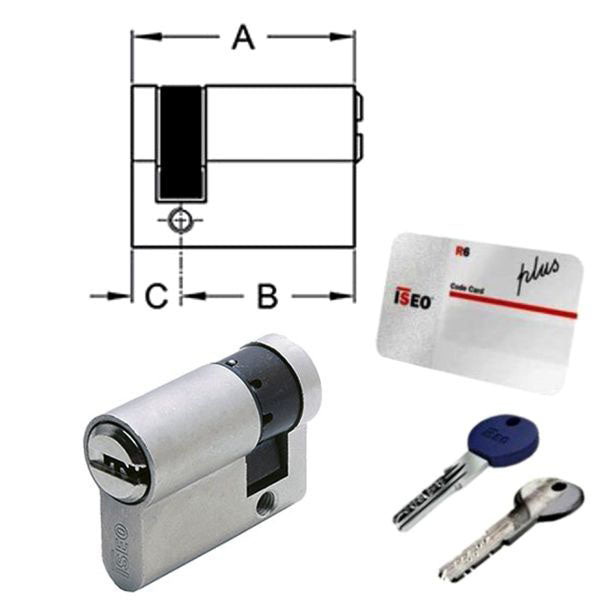 CILINDRO INF. R6PLUS 40-30-10 KA 82R6030109C ISEO