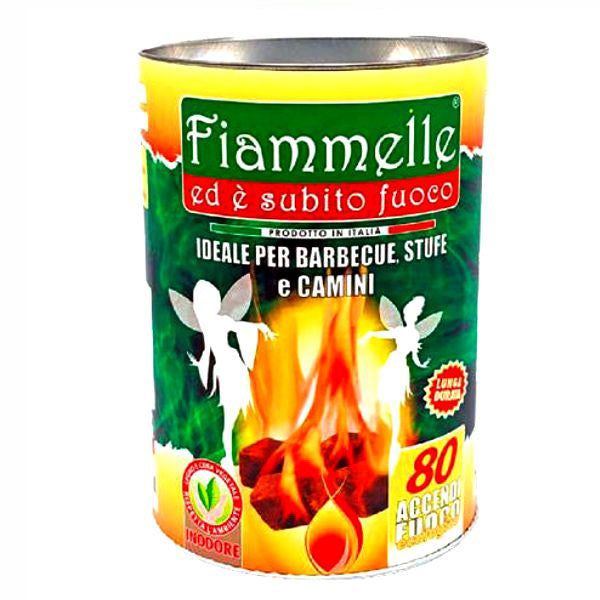 ACCENDITORE CUBETTI ECOLOGICO Pz 80 FIAMMELLE