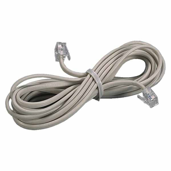 PROLUNGA TELEFONO PLUG 6/4 m 3 AVORIO 21280 FME