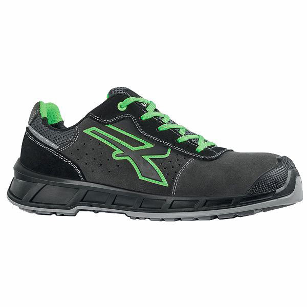 SCARPE TAYLOR GRIGIO/VERDE BASSE 39 S1P UPOWER