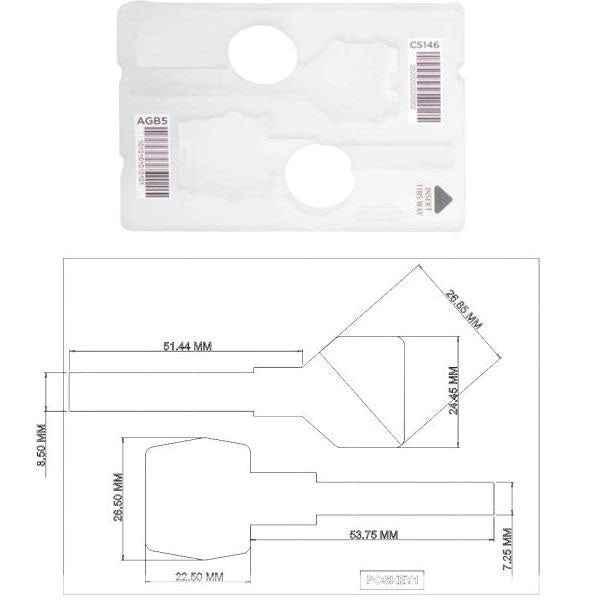 DIMA INCISIONE CHIAVI PIATTE POSKEY1 MY FAMILY