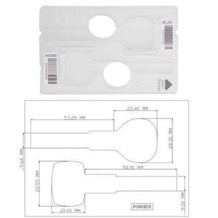 DIMA INCISIONE CHIAVI PIATTE POSKEY2 MY FAMILY