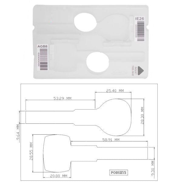 DIMA INCISIONE CHIAVI PIATTE POSKEY2 MY FAMILY