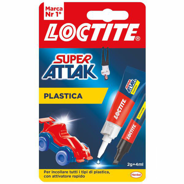 COLLA SUPERATTAK PLASTICA g 2+4 LOCTITE