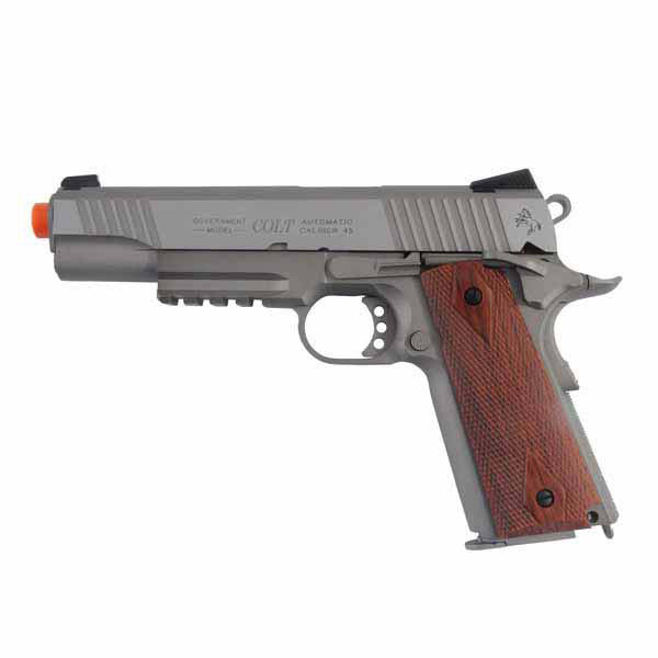 PISTOLA ARIA COMPRESSA COLT 1911 RAIL GUN DEFENCE