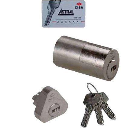 CILINDRO APP.TONDO DOPP. 50 ASTRAL 0A116-00-0 CISA