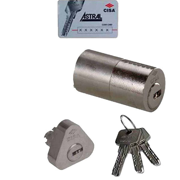 CILINDRO APP.TONDO DOPP. 50 ASTRAL 0A116-00-0 CISA