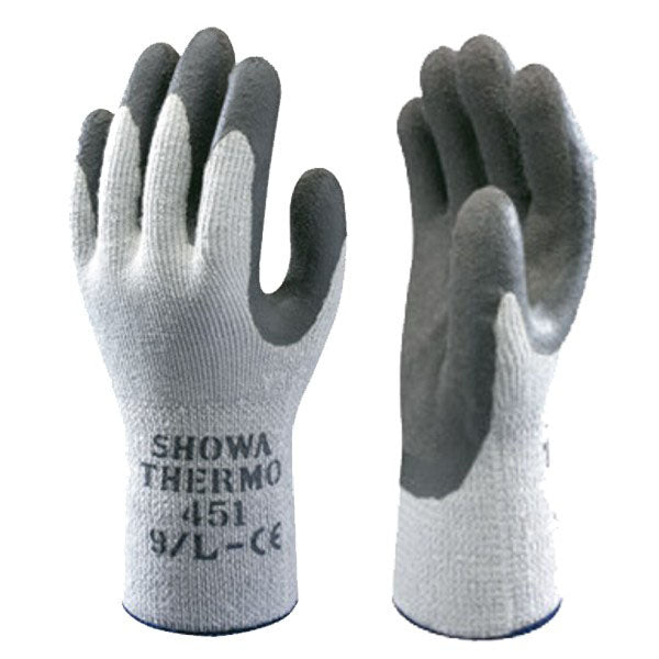 GUANTI LATTICE 451 THERMO GRIGI 7 SHOWA