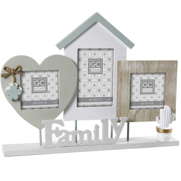 PORTAFOTO MULTIPLO FAMILY cm 42x32 GCHOME