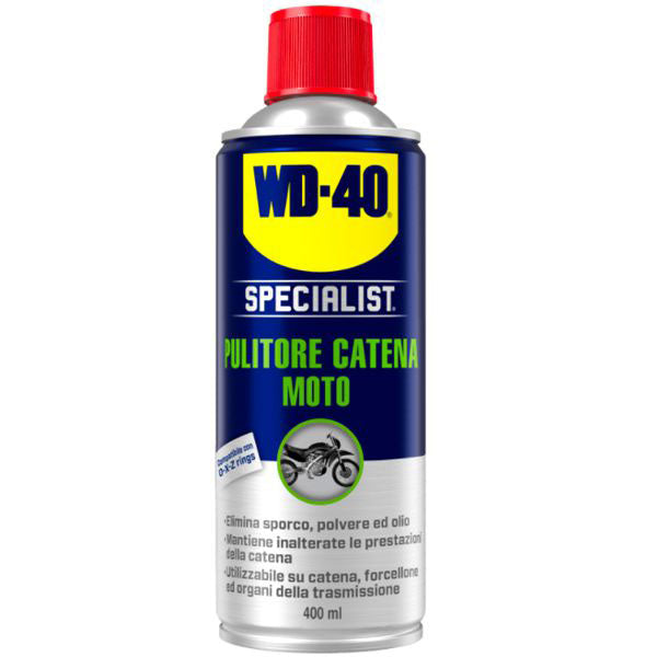 PULITORE CATENE SPRAY ml 400 MOTO SPECIALIST WD40