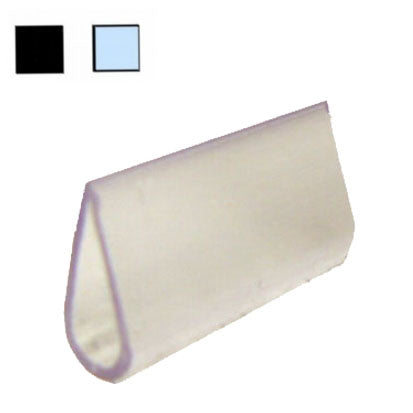 PVC DORSETTO APERTO mm 5 h 100 NERO