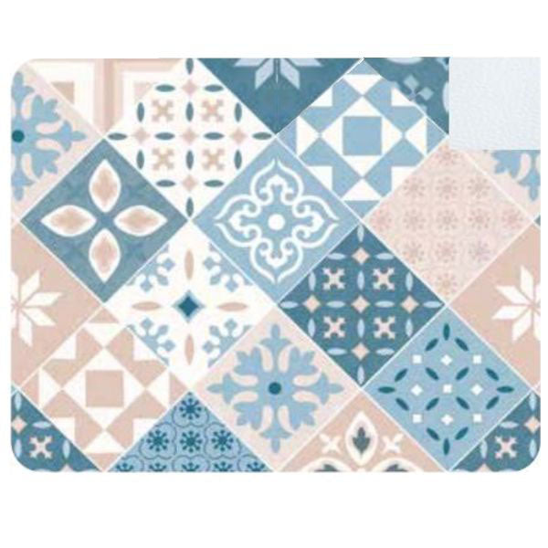 TOVAGLIETTA MOSAICO BLU cm 44x30 4034/01