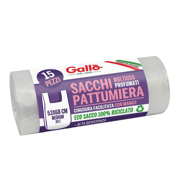 SACCO IMM.MANICI TRASPAR. 53x 68 g 11 Pz 15 GALLO