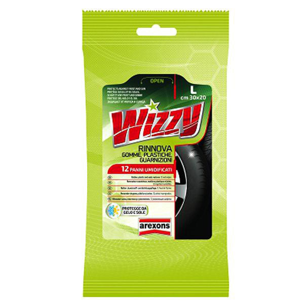 PANNO WIZZY RINNOVA GOMMA/PLASTICA Pz 12 AREXONS