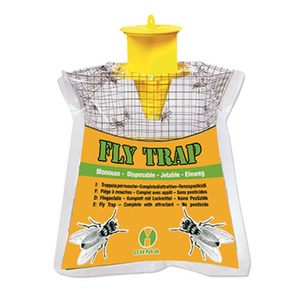 TRAPPOLA ECOLOGICA MOSCHE FLY TRAP M 20 h 19 ORMA