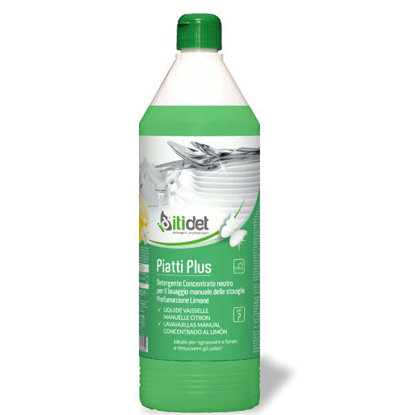 DETERSIVO PIATTI LIMONE PLUS l 1,00 ITIDET