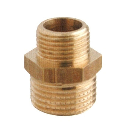 NIPPLO RIDOTTO OTTONE M1/4"-M3/8" A5200