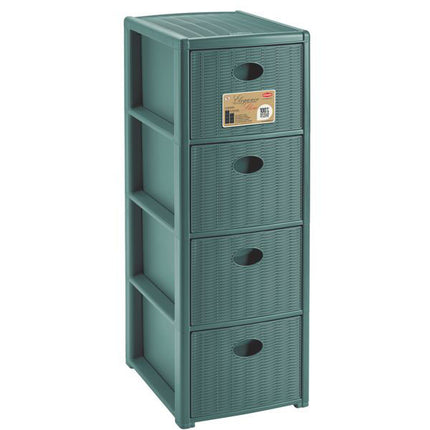 CASSETTIERA ELEGANCE 4 CASSETTI SLIM