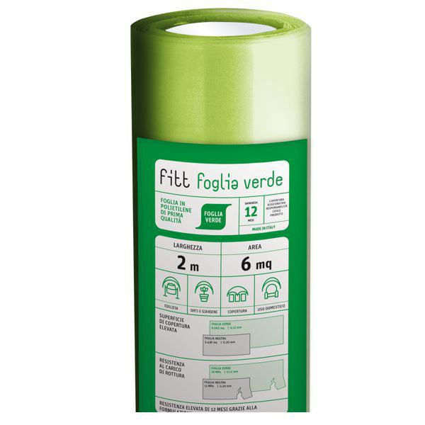 FOGLIA POLITENE FOGLIA VERDE 0,12