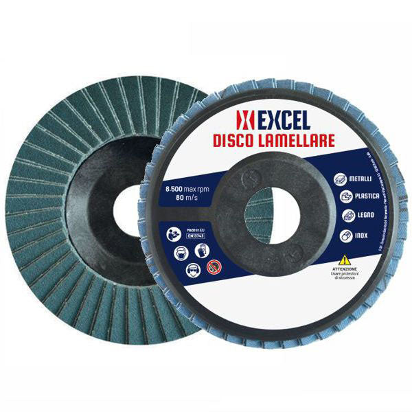 DISCO ABRASIVO LAMELLE ZIRCONIO