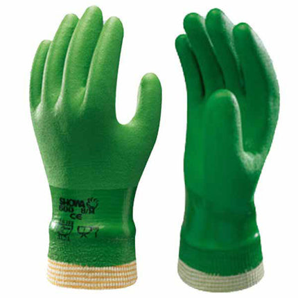 GUANTI PVC 600 VERDI