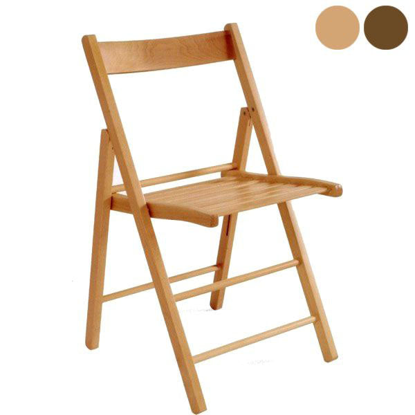 SEDIA LEGNO PIEGHEVOLE
