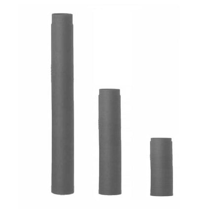 TUBO ACCIAIO 2MM PELLET GRIGIO