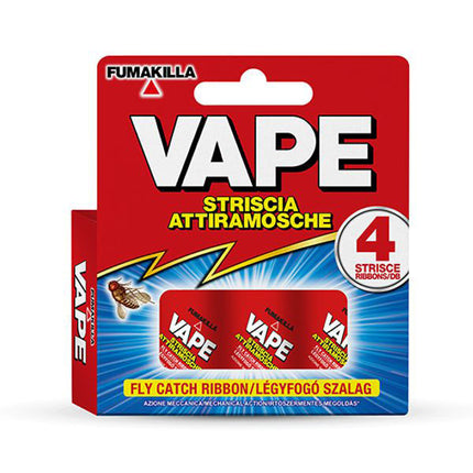 CARTA MOSCHICIDA Pz 4 VAPE