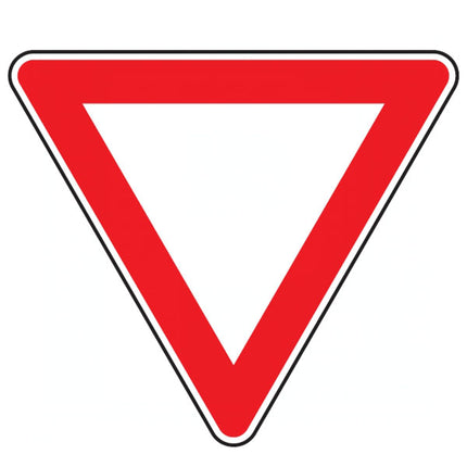 CARTELLO STRADALE DARE PRECEDENZA 3G