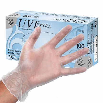GUANTI VINILE UVI EXTRA