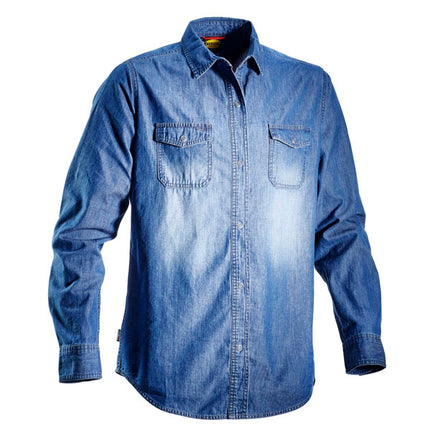 CAMICIA SHIRT DENIM BLU