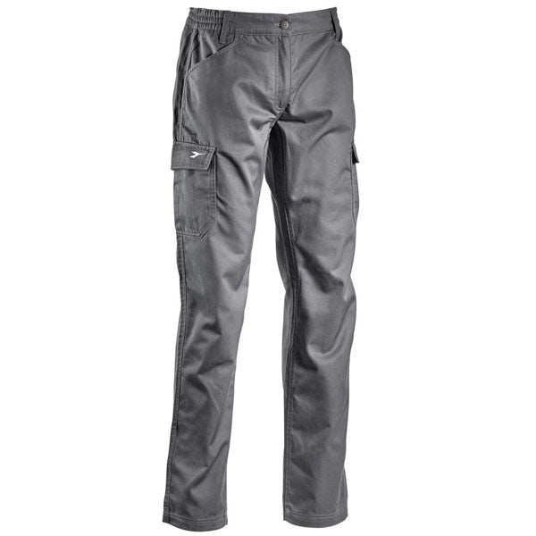 PANTALONE COTONE LEVEL GRIGIO