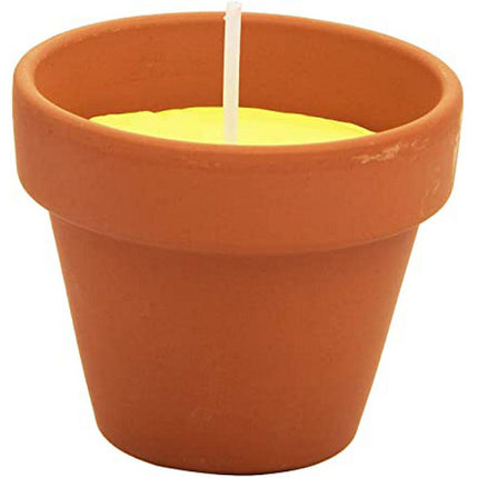 CANDELA CITRONELLA VASO mm 60 Pz 6 LAPILLO 09295