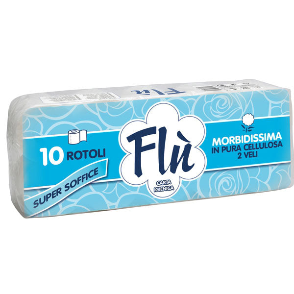 CARTA IGIENICA 2V FLU' Pz 10 CELTEX